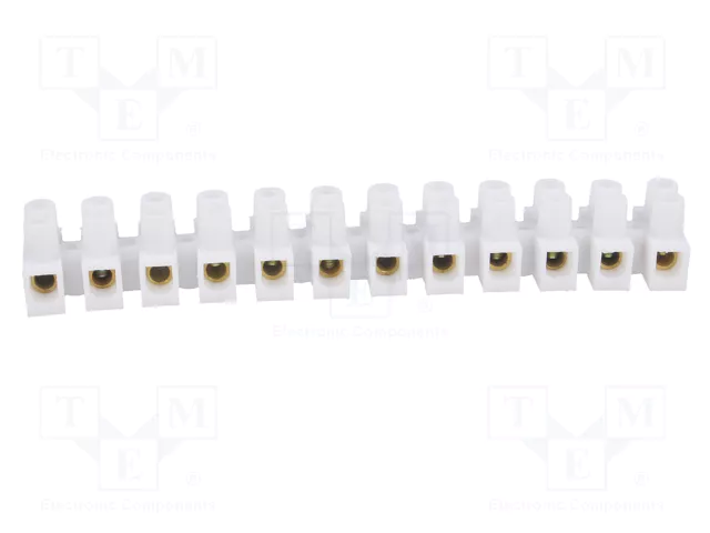 PAWBOL Barrette de jonction d'alimentation 32A 400V 4mm²