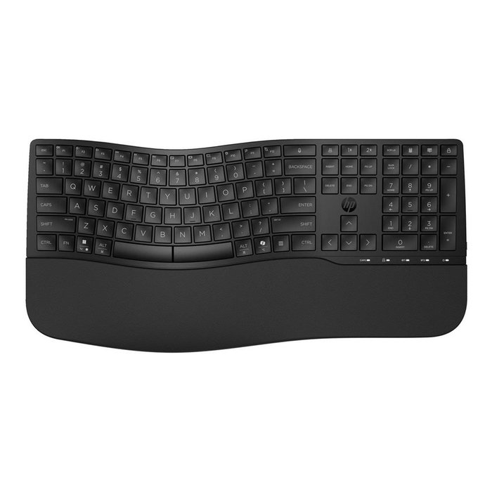 HP 685 Clavier sans fil 2.4 GHz Mode Dual Comfort - Disposition française - Noir HP 685 Clavier sans fil 2.4 GHz Mode Dual Comfort - Disposition française - Noir