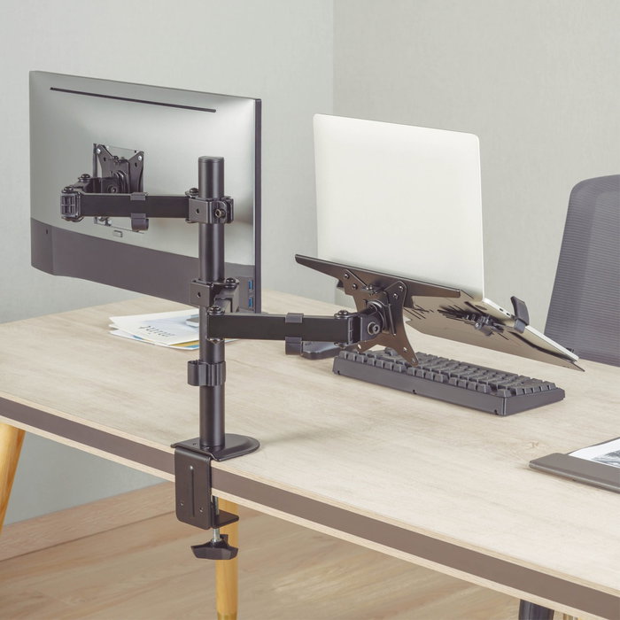 Holmios Support TV/Monitor 17-32 pouces et Ordinateur Portable 10-15,6 pouces Holmios Support TV/Monitor 17-32 pouces et Ordinateur Portable 10-15,6 pouces