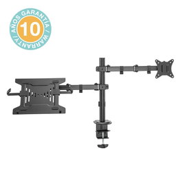 Holmios Support TV/Monitor 17-32 pouces et Ordinateur Portable 10-15,6 pouces