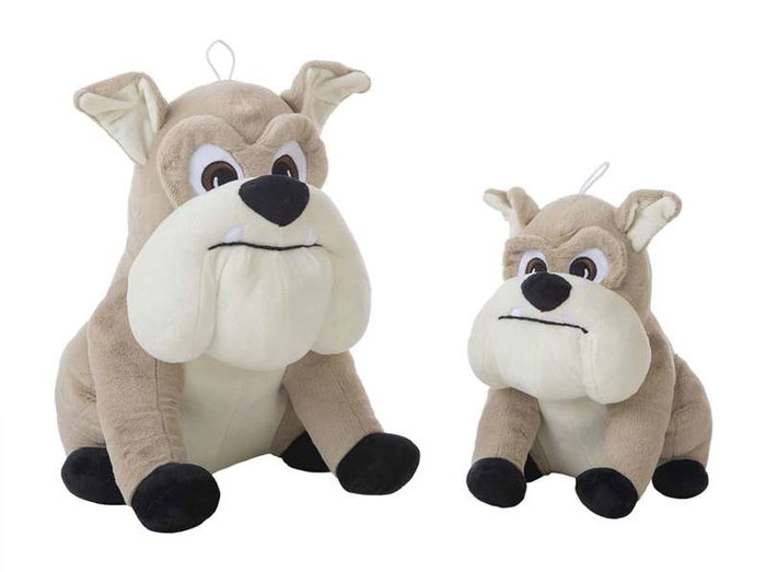 Creaciones Llopis Bulldog 25 cm, Peluche en Polyester, 25 cm, Recommandé à partir de 3 ans