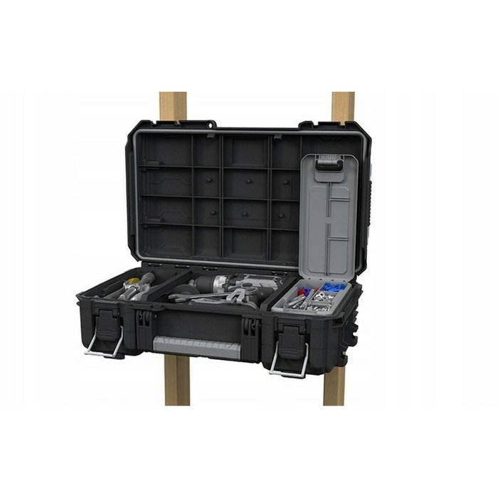 Keter Boîte à outils 256979 noire en polypropylène