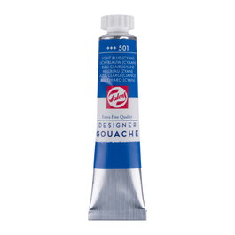 Talens Peinture Tempera Extra Fine Bleu Clair (Cyan) 20 ml