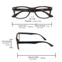 EL CHARRO Lunettes de lecture Illinois Imprimé Écaille +2,5