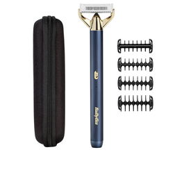 Babyliss Tondeuse X-BLADE SUPER-X METAL GOLD & NAVY, Lame Acier Japonais, Batterie Lithium, Étanche IPX7, 4 Sabots Inclus