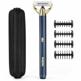 Babyliss X-Blade Super-X Metal Edition Or et Bleu Marine, Tondeuse et Rasoir à Barbe