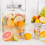 Home Deco Factory Distributeur de boissons 8 L en Cristal Collection ESSENTIEL