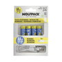 WOLFPACK LINEA PROFESIONAL Piles Lithium AA rechargeables USB-C (4 unités)