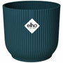Elho Pot de fleurs Rond VIBES - Ø22 cm - Bleu foncé