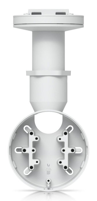 Ubiquiti Camera Dual Mount Blanc en Alliage d'Aluminium et Polycarbonate, 1 1/2” NPS