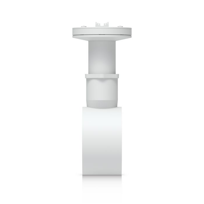 Ubiquiti Camera Dual Mount Blanc en Alliage d'Aluminium et Polycarbonate, 1 1/2” NPS