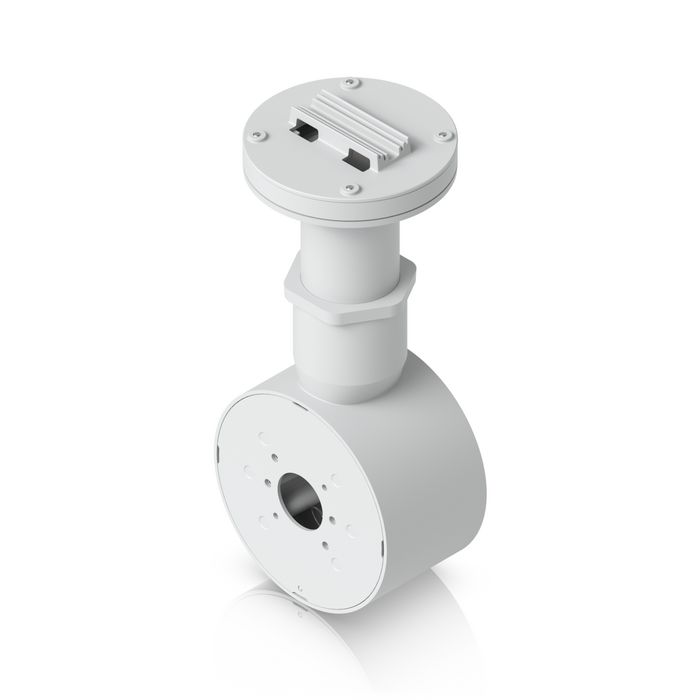 Ubiquiti Camera Dual Mount Blanc en Alliage d'Aluminium et Polycarbonate, 1 1/2” NPS