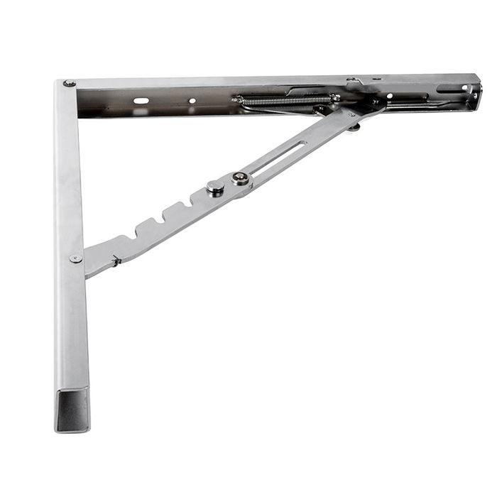 IGLE Équerre Abattable 4 Positions Chrome Longueur 400