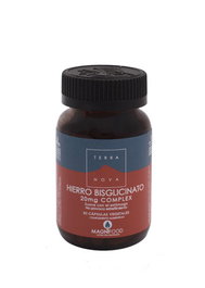 TERRANOVA Hierro Bisglicinato 20mg, 50 capsules