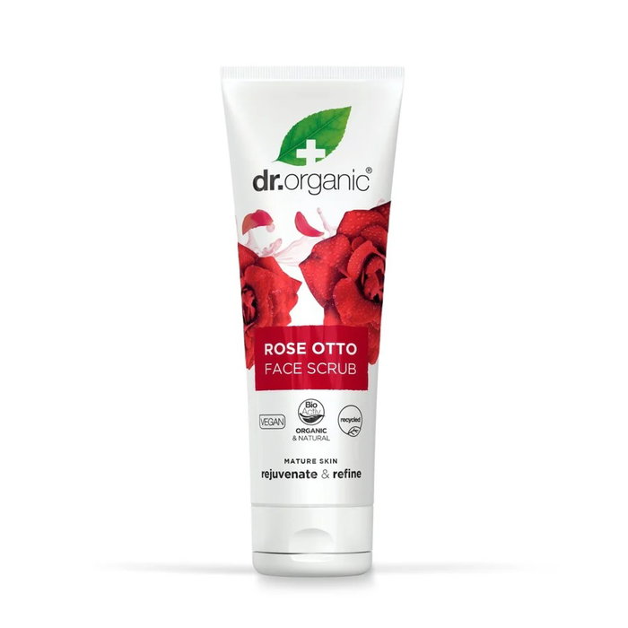 Dr. Organic Exfoliant Facial Rosa de Damasco 125 ml Dr. Organic Exfoliant Facial Rosa de Damasco 125 ml