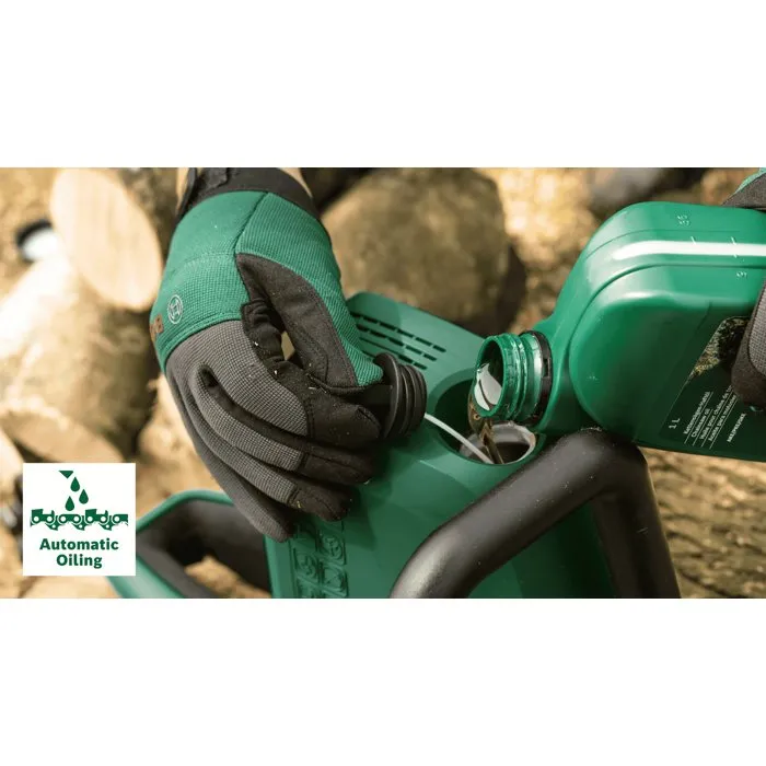 Bosch UniversalChain 40 - Tronçonneuse 1800W, coupe 40cm Bosch UniversalChain 40 - Tronçonneuse 1800W, coupe 40cm
