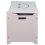 Home Deco Kids Coffre à jouets LUNA rose 60x36,5x39 cm