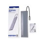 Ewent Docking Station USB-C 12 en 1 EW1150 avec 2x HDMI 4K, DisplayPort, PD 100W, Gigabit Ethernet
