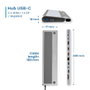 Ewent Docking Station USB-C 12 en 1 EW1150 avec 2x HDMI 4K, DisplayPort, PD 100W, Gigabit Ethernet