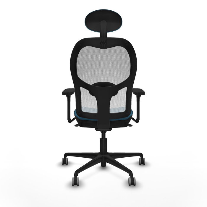 Piqueras y Crespo 3D036G1 Chaise de Bureau Blanc Vert pétrole Piqueras y Crespo 3D036G1 Chaise de Bureau Blanc Vert pétrole