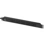 Lanview Bande d'alimentation 19" pour montage en rack, 10 prises C13, câble 2m 13A C14, protection contre les surtensions