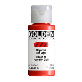 Golden Fluid Colors Rouge Naphthol Clair 30 ml