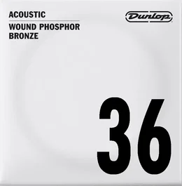 DUNLOPST Corde Acoustique Phosphor Bronze 92/8 .036