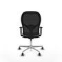Piqueras y Crespo Chaise de Bureau 1D086G0 Gris