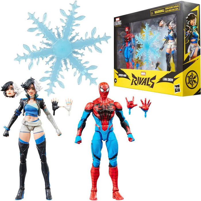 Hasbro Marvel Legends Spider-Man & Luna Snow Marvel Rivals Pack Hasbro Marvel Legends Spider-Man & Luna Snow Marvel Rivals Pack
