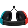 PDP Casque gaming filaire AIRLITE LVL40 Nintendo Switch Licence Officielle Microphone Flexible Bleu Néon Rouge Néon