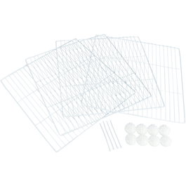Accessoire pour Cage Trixie Métal Plastique 35 x 35 cm Extenseur (4 Pièces)