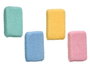 Berilo Lot de 2 éponges bouclette couleurs assorties 20x26x3 cm (Set de 18)
