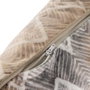 BigBuy Home Coussin Beige Géométrique 45 x 45 cm Carré