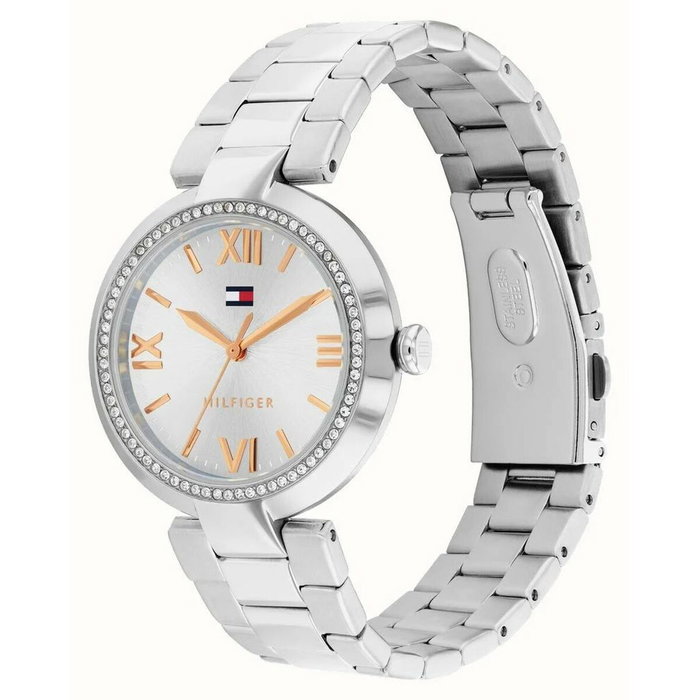 Tommy Hilfiger 1782681 - Montre analogique en acier inoxydable gris