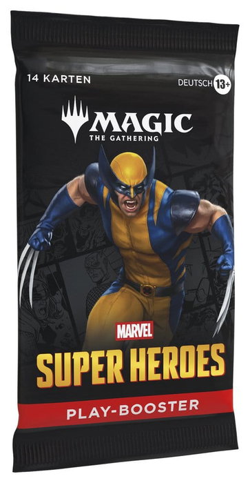 Wizards of the Coast Magic the Gathering Marvel Super Heroes Présentoir de 30 Boosters (Allemand) Wizards of the Coast Magic the Gathering Marvel Super Heroes Présentoir de 30 Boosters (Allemand)
