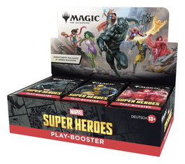 Wizards of the Coast Magic the Gathering Marvel Super Heroes Présentoir de 30 Boosters (Allemand)