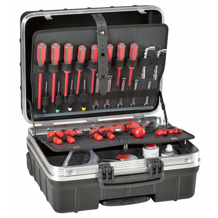 Mallette à Outils GT Line Métal Aluminium Caoutchouc polypropylène Mallette à Outils GT Line Métal Aluminium Caoutchouc polypropylène