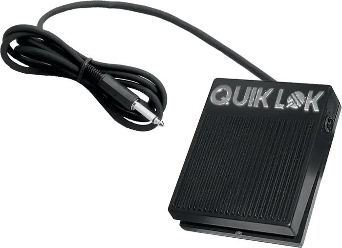 QUIKLOK Pédalier Interrupteur Universel - Contrôleur avec Jack 6,35 mm mono - Câble 2 m QUIKLOK Pédalier Interrupteur Universel - Contrôleur avec Jack 6,35 mm mono - Câble 2 m