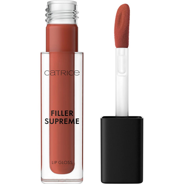 Catrice - Gloss à lèvres Filler Supreme n° 090 Low Drama, effet repulpant durable 12h, hydratation acide hyaluronique, brillance éclatante, 3,5 ml
