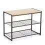 Vinthera Moa Meuble d'appoint Acier et Bois 60x30x44,5 cm