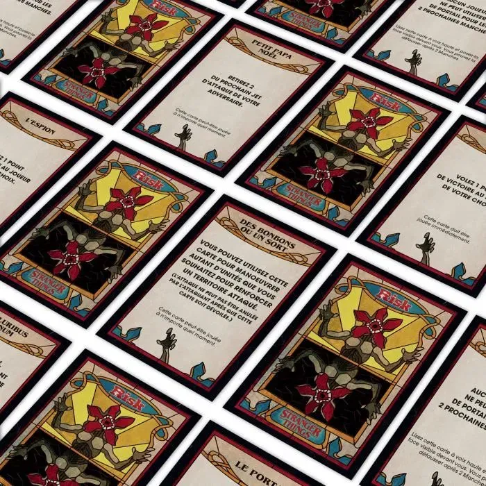 Winning Moves RISK Stranger Things - Jeu de société stratégique - Édition spéciale - À partir de 15 ans - Durée de jeu 120 min