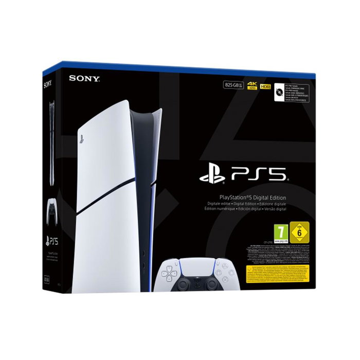 Sony PlayStation 5 Digital Edition Slim 825GB White/Black