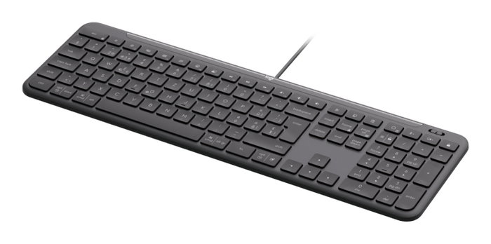 Logitech 920-013333 - Clavier Signature Slim K620, international US, avec connexion Bluetooth et fil USB, gris graphite Logitech 920-013333 - Clavier Signature Slim K620, international US, avec connexion Bluetooth et fil USB, gris graphite