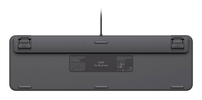Logitech 920-013333 - Clavier Signature Slim K620, international US, avec connexion Bluetooth et fil USB, gris graphite Logitech 920-013333 - Clavier Signature Slim K620, international US, avec connexion Bluetooth et fil USB, gris graphite