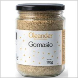 OLEANDER Gomasio au sésame bio 170 g - Vegan, sans gluten, haute valeur énergétique