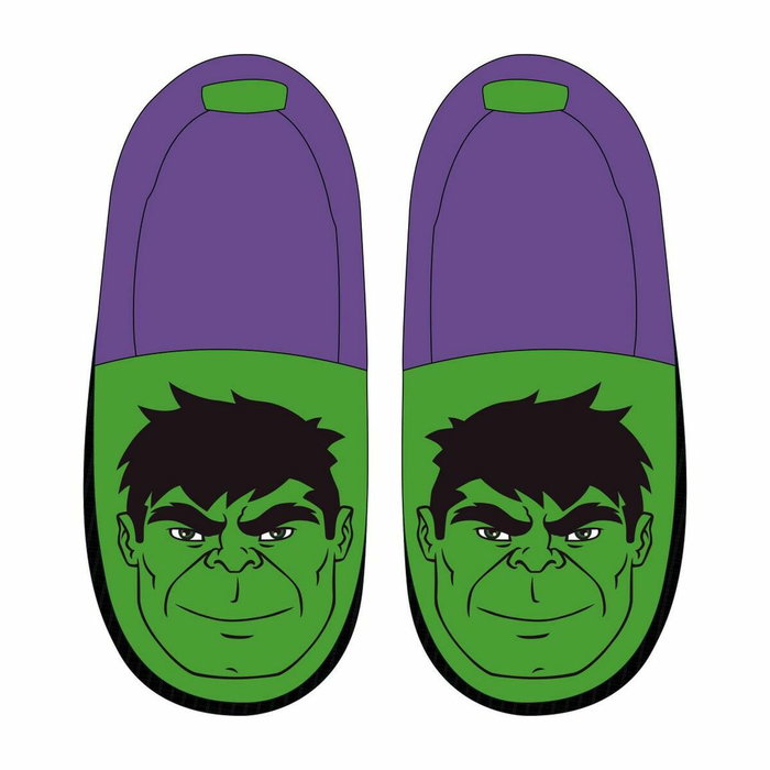 The Avengers Chaussons Hulk Vert Taille 26-27