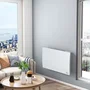 Warm Tech Radiateur fixe à inertie fonte 1500 W WTFURIUS15 Blanc