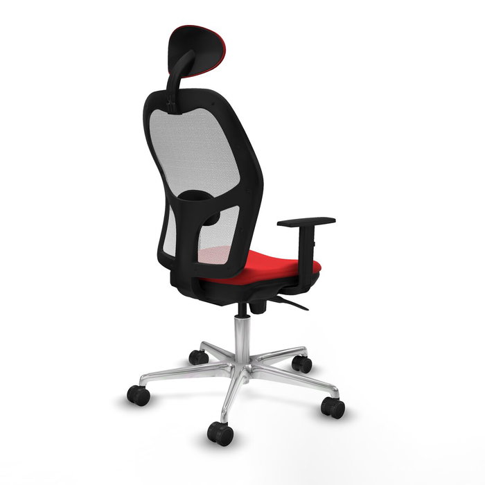 Piqueras y Crespo Chaise de Bureau avec Appui-tête Jorquera 1D086N1 Rouge Piqueras y Crespo Chaise de Bureau avec Appui-tête Jorquera 1D086N1 Rouge