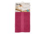 Berilo Serviette de bain unie 90x150 cm Grenat 80% coton 20% polyester (Set de 12)