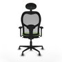 Piqueras y Crespo 3D036G1 Chaise de Bureau avec Appui-tête Pistache